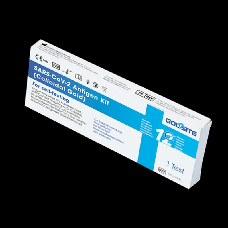 2022 New Upgraded CE Marked COVID-19 Antigen Kit for Self-testing